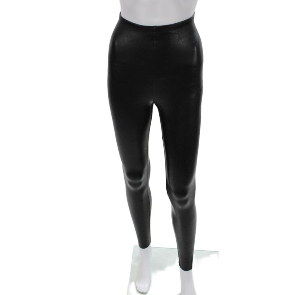 Commando Womens Biker Ankle Jeggings Black Size XS